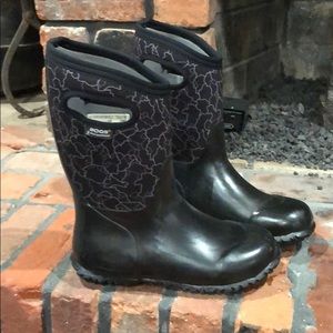 Bogs Kids Durham Crackle Boots Size 4